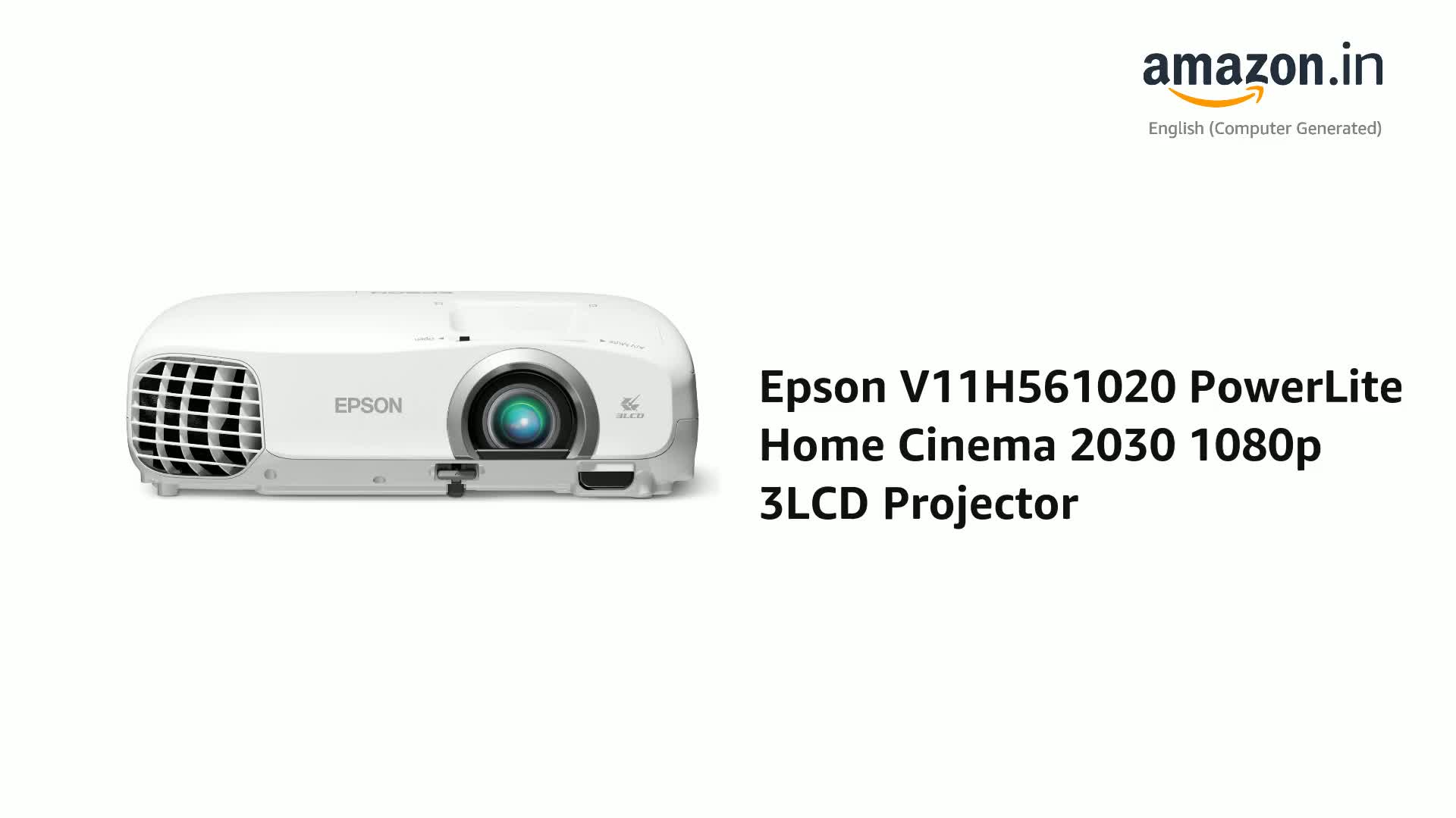 EPSON エプソン　プロジェクター　 Cinema 2030 Amazon.com: Epson Home Cinema 2030 1080p, HDMI, 3LCD, Real